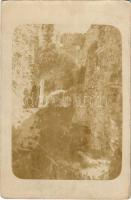 Znióváralja, Klastor pod Znievom; Várrom / castle ruins, photo (kopott sarkak / worn corners)
