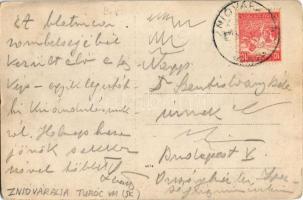 Znióváralja, Klastor pod Znievom; Várrom / castle ruins, photo (kopott sarkak / worn corners)