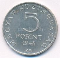 1948. 5Ft Ag "Petőfi" T:AU karc Adamo EM1