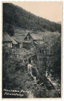 Kovászna-fürdő, Baile Covasna; fűrésztelep, fatelep / sawmill, forest industry. photo (EK)