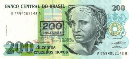 Brazília 8db klf modern bankjegy T:I