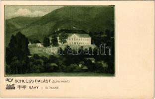 Palást, Plástovce; Palásthy kastély /Schloss / castle