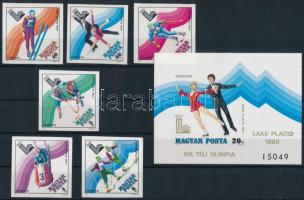 1979 Téli olimpia vágott sor és blokk