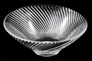 Nachtmann ólomkristály kínáló, jelzett, d: 25 cm, m: 10 cm