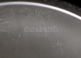 Nachtmann ólomkristály kínáló, jelzett, d: 25 cm, m: 10 cm