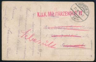 1916 Tábori posta képeslap