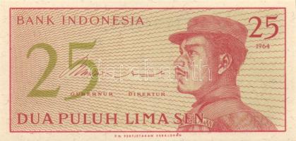 Indonézia 7db klf bankjegy T:I