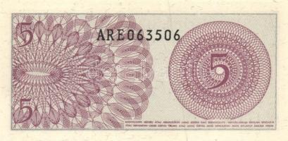 Indonézia 7db klf bankjegy T:I