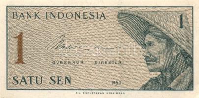 Indonézia 7db klf bankjegy T:I