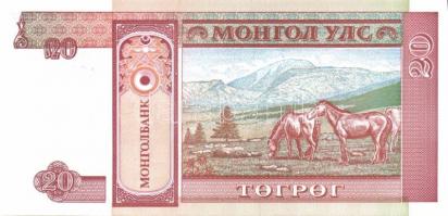 Mongólia 9db klf bankjegy T:I