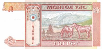 Mongólia 9db klf bankjegy T:I