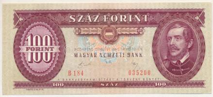 1989. 100Ft "B 184 035200" T:AU keresztirányú görgőlenyomat Adamo F37