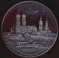 NSZK DN "München - gravírozógép" Ag emlékérem 24,8g T:exPP