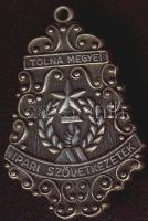 DN "Tolna megyei Ipari Szövetkezetek" ffém emlékplakett T:2