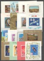 Románia 1970-1989 32 db blokk A/4-es berakólap mindkét oldalán