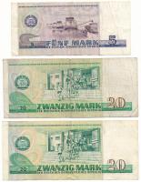 Német Demokratikus Köztársaság 1975. 5M + 20M (2xklf) T:F
German Democratic Republic 1975. 5 Mark +...