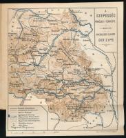 Posewitz Tivadar: A Szepesi középhegység. A Szepesség. Utazási kézikönyv. II. köt. Bp., 1909,"P...