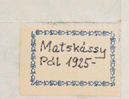 1925 Mozgó kocsiról ne ugorj le. Matskássy Pál által tervezett plakát. OTI Balesetelhárítási Propaga...