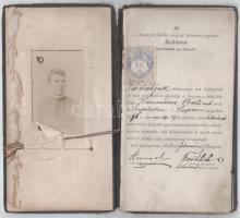 1898 Bp., a Budapesti Kir. M. Tudományegyetem leckekönyve Hanzséros Bálint bölcsészhallgató részére, számos aláírással, köztük Herczegh Mihály (1840-1926) királyi udvari tanácsos, jogász, rektor; Fröhlich Izidor (1852-1931) elméleti fizikus, dékán; Beöthy Zsolt (1848-1922) irodalomtörténész; Gyulai Pál (1826-1909) irodalomtörténész, költő, író és mások; számos bejegyzéssel, okmánybélyegekkel