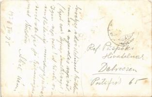 1938 Középhuta (Háromhuta), látkép. photo (fl)