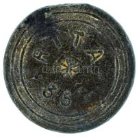 DN "RITA .35" egyoldalas ólom bárca (34mm) T:VF