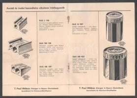 cca 1920-1940 "Precíziós - Irónhegyező 'Dux'. Egyenként felülvizsgálva. T. Paul Möbiu...