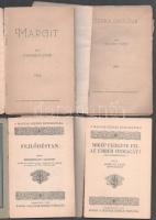 4 db régi könyv: Tömörkény István: Margit. + Herczeg Ferenc: Terka naplója. (Az Érdekes Ujság pünkös...