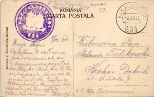 1916 Busteni, Suvenir, Marele Hotel Caraiman, Magasin Universel, Rugareanu Ionescu. V. Teodorescu / ...