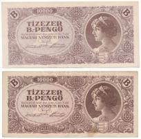 1946. 10.000BP (2x) T:AU,F  Adamo P35