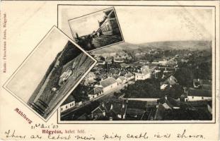 1903 Hőgyész, Mühlberg, látkép kelet felé. Fleischmann Jónás kiadása (kis szakadás / small tear)