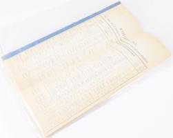 1904 Kimutatás az év I és II felében engedélyezett névváltoztatásokról vallási felekezet és állás feltüntetésével 71+46 p .