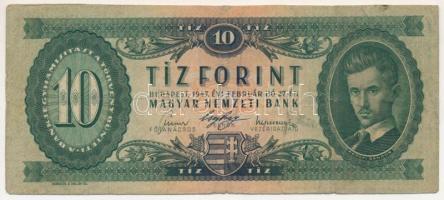 1947. 10Ft "A 715 013461" T:F,VG  Adamo F2
