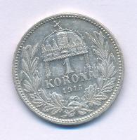 1915KB 1K Ag "Ferenc József" T:XF Adamo K5.1