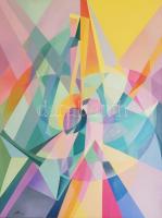 Csóka László (1967-): Ébredés színjátéka, 2025. Olaj, vászon, jelezve balra lent: Csóka 25. 120x90 cm. Kiállítva: Fejér Vármegyei Képzőművészek V. Nyári Tárlata, Velencei Tavi Galéria, Gárdony, 2025. Reprodukálva a tárlat katalógusában (oldalszám nélkül).  KIZÁRÓLAG SZEMÉLYES ÁTVÉTEL, NEM POSTÁZZUK! / ONLY PERSONAL COLLECTION AT OUR OFFICE!