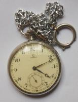 OMEGA zsebóra lánccal, megkímélt működőképes állapotban