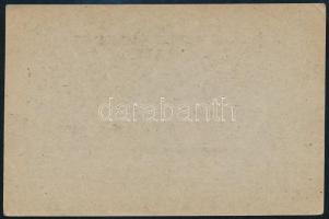 Kolozsvár 1919 Tábori posta levelezőlap 10 Bani felülnyomással, használatlan, Bodor vizsgálójellel