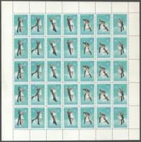 1983 Téli Olimpia VII. - Szarajevó hajtott 35-ös ív (10.000)