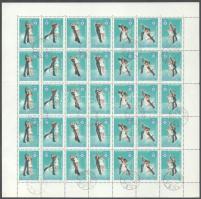 1983 Téli Olimpia VII. - Szarajevó hajtott 35-ös ív (10.000)