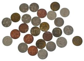 Németország DN 27db-os "Spielgeld" (játékpénz) tétel, különböző- névértékkel és anyagból (bronz, Cu, Cu-Ni) T:vegyes Germany ND 27pcs "Spielgeld" (play money) lot, including different- denominations and materials (bronze, Cu, Cu-Ni) C:mixed