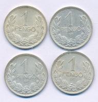 1939. 1P Ag (4x) T:AU,XF kis patina
Adamo P6