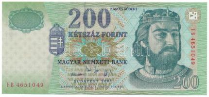 2005. 200Ft "FB 4651049" T:UNC