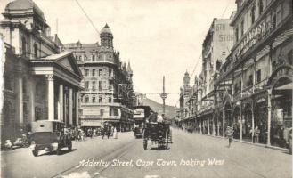 Cape Town Adderley street with Stuttafords department store (b)