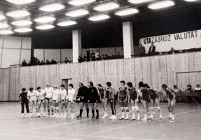 cca 1970 röplabda kézilabda mérkőzéseken készült kb 50 db fotó