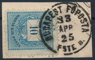 "BUDAPEST FŐPOSTA / ESTE B."