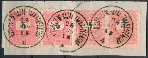 "BUDAPEST IV.HAZAI TAKARÉKPÉNZTÁR / A."