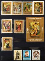 Magyar gyűjtemény az 1960-1970-es évekből 2 db A4 + 5 közepes berakóban, hozzá emléklapok, alkalmi b...