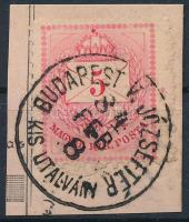 "BUDAPEST V. JÓZSEFTÉR / KIS UTALVÁNY"