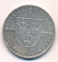 Svédország 1935G 5K Ag "500 éves a Riksdag" T:XF Sweden 1935G 5 Kronor Ag "500th Anniversary of Riksdag" C:XF Krause KM#806