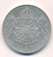 Svédország 1976U 50K Ag "KIrályi esküvő" T:XF
Sweden 1976U 50 Kronor Ag "Royal Weddi...