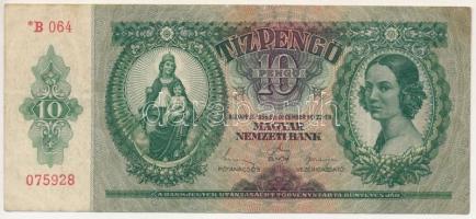 1936. 10P "*B 064 075928" csillagos sorozatszámmal T:F Adamo P9